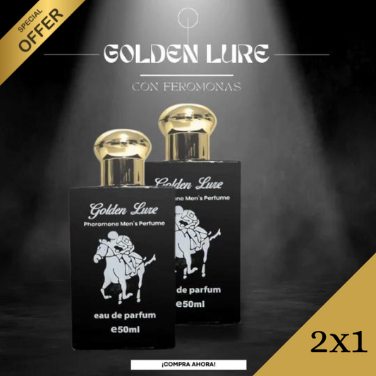 2X1 Golden Lure™ - Perfume con Feromonas